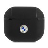 BMW Genuine Leather Silver Logo Case for AirPods 3 - Black BMW Genuine Leather Silver Logo Case for AirPods 3 - Black