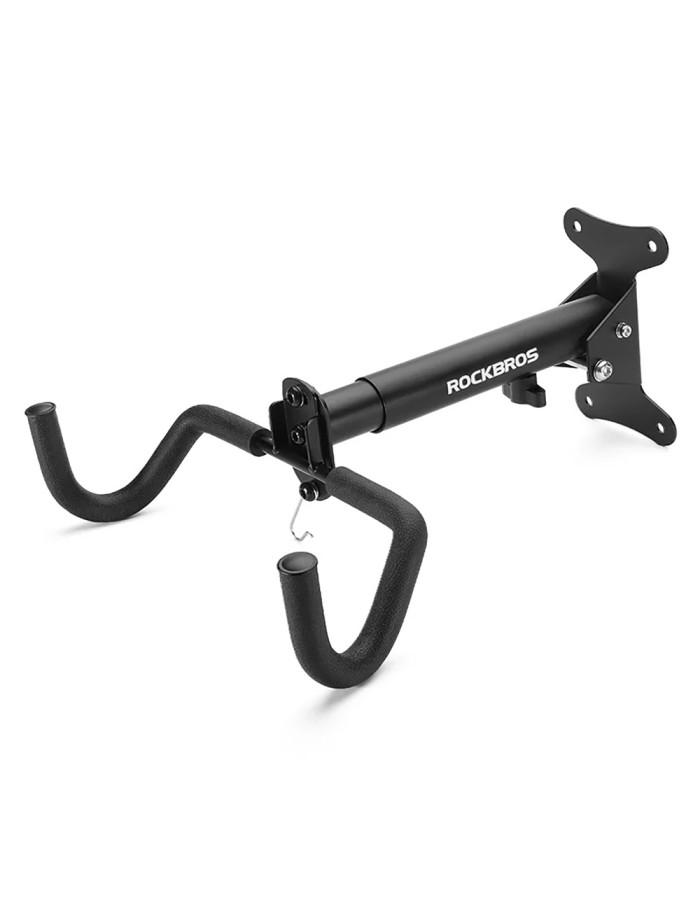 Rockbros 27210016001 Wall Mount Bike Hanger - Black
