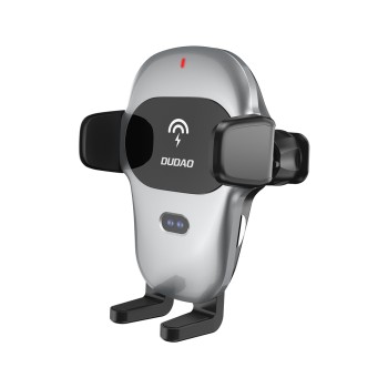 Dudao Automatic Car Holder with Built-in Qi 15W Wireless Charger Gray (F20xs) Dudao Automatic Car Holder with Built-in Qi 15W Wireless Charger Gray (F20xs)