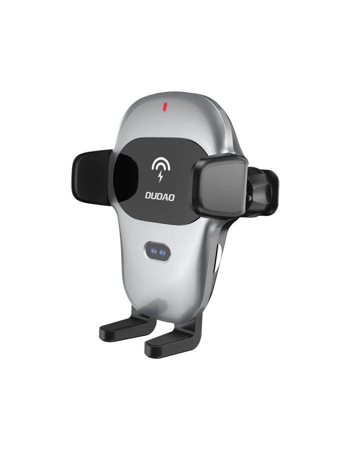Dudao Automatic Car Holder with Built-in Qi 15W Wireless Charger Gray (F20xs) Dudao Automatic Car Holder with Built-in Qi 15W Wireless Charger Gray (F20xs)