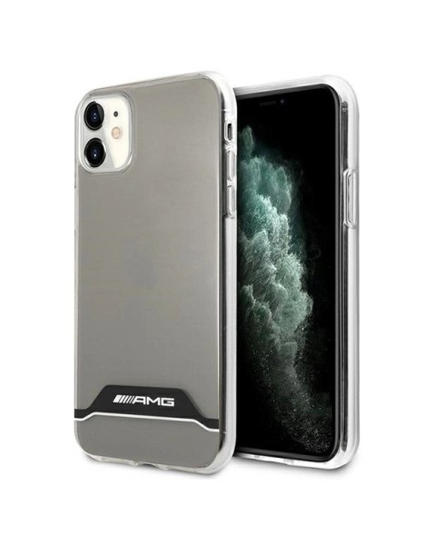 AMG Electroplate Black&White Case for iPhone 11 / XR 6.1" - Transparent AMG Electroplate Black&White Case for iPhone 11 / XR 6.1" - Transparent
