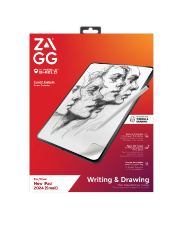 ZAGG InvisibleShield Fusion Canvas Antibacterial Protective Film Imitating Paper for iPad Pro 11" 2024 ZAGG InvisibleShield Fusion Canvas Antibacterial Protective Film Imitating Paper for iPad Pro 11" 2024