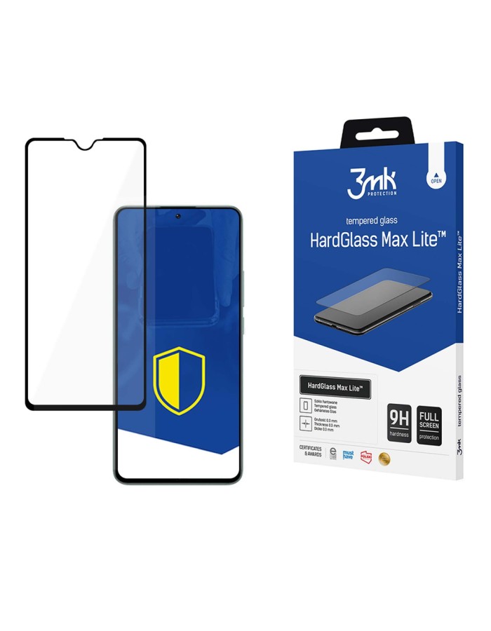 3mk HardGlass Max Lite Tempered Glass for Motorola Moto G34