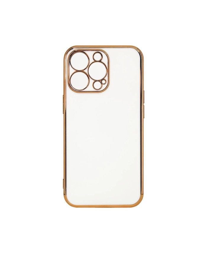 Lighting Color Case for Xiaomi Redmi Note 11 gel cover with gold frame white Lighting Color Case for Xiaomi Redmi Note 11 gel cover with gold frame white