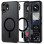 Tech-Protect MagMat MagSafe Case for Nothing CMF Phone 2 Pro - Black and Clear