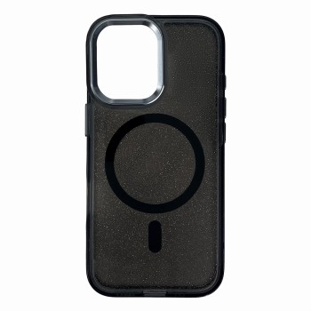 Glitter Case with MagSafe for iPhone 16e / 17e - Black