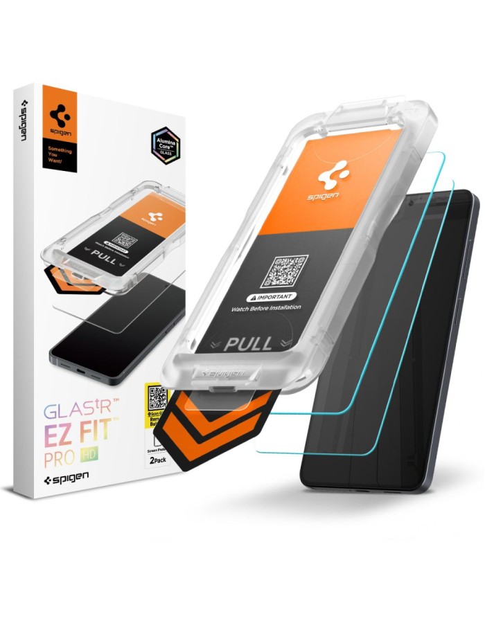Spigen Glas.Tr Ez Fit Pro HD Tempered Glass 2-pack for Samsung Galaxy S26+ Spigen Glas.Tr Ez Fit Pro HD Tempered Glass 2-pack for Samsung Galaxy S26+