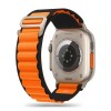 Tech-Protect Nylon Pro Strap for Apple Watch 4 / 5 / 6 / 7 / 8 / 9 / SE / Ultra 1 / 2 (42/44/45/49 mm) - Black & Orange Tech-Protect Nylon Pro Strap for Apple Watch 4 / 5 / 6 / 7 / 8 / 9 / SE / Ultra 1 / 2 (42/44/45/49 mm) - Black & Orange