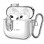 Tech-Protect Slim Hook Case for AirPods 4 - Clear