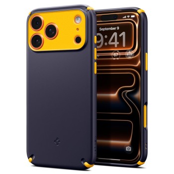 Spigen Nano Pop Hybrid MagSafe case for iPhone 17 Pro - navy blue Spigen Nano Pop Hybrid MagSafe case for iPhone 17 Pro - navy blue