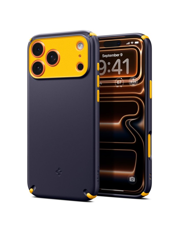 Spigen Nano Pop Hybrid MagSafe case for iPhone 17 Pro - navy blue Spigen Nano Pop Hybrid MagSafe case for iPhone 17 Pro - navy blue