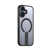 Hybrid Armor X case for iPhone 17 with MagSafe-compatible stand - black