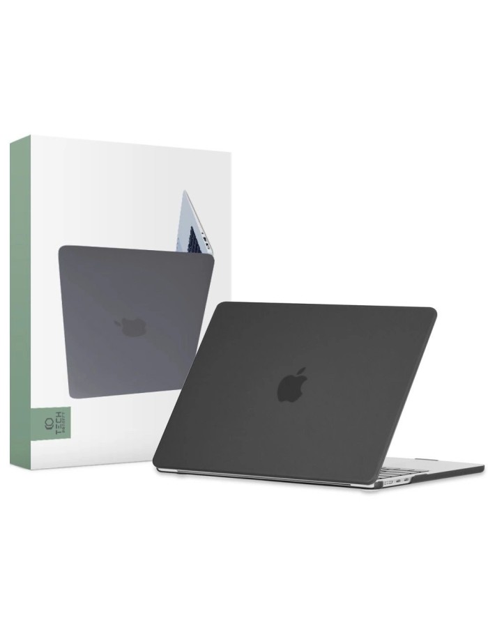 Tech-Protect SmartShell case for MacBook Air 13" M2 / M3 / 2022-2024 - matte black