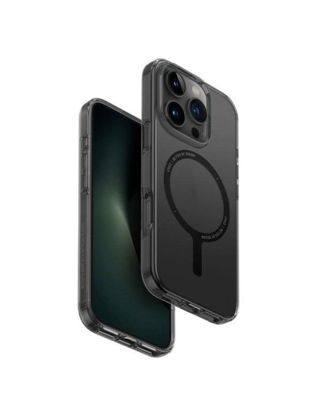 Uniq case Clario iPhone 16 Pro Max 6.9" Magclick Charging smoke