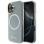 Guess IML Gradient Script Metal MagSafe Case for iPhone 17 - White
