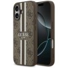 Guess 4G Printed Stripes MagSafe case for iPhone 17 - brown Guess 4G Printed Stripes MagSafe case for iPhone 17 - brown