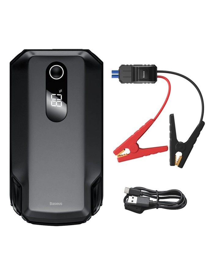Baseus power bank Power Starter Jump Starter booster 20000mAh 12V (2000A / 1000A) + crocodile clips black (CGNL020001) Baseus power bank Power Starter Jump Starter booster 20000mAh 12V (2000A / 1000A) + crocodile clips black (CGNL020001)