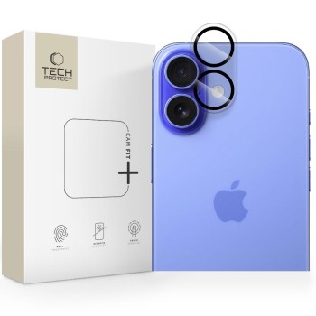Tech-Protect Cam Fit+ Camera Cover for iPhone 17 - Clear