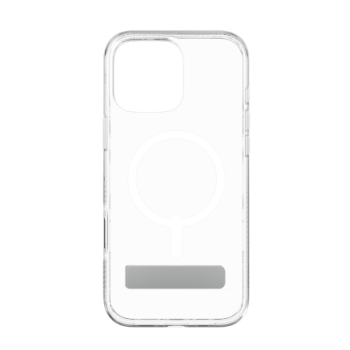 ZAGG Crystal Palace Snap Kickstand MagSafe Case with Stand for iPhone 16 Pro Max - Clear