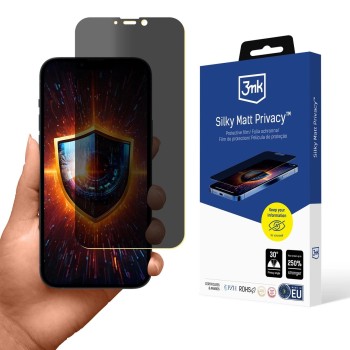 Privacy Screen Protector Matte 3mk Silky Matt Privacy for Apple iPhone 14 Plus Privacy Screen Protector Matte 3mk Silky Matt Privacy for Apple iPhone 14 Plus