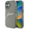 Guess IML Heart iPhone 16 Case - Black Guess IML Heart iPhone 16 Case - Black
