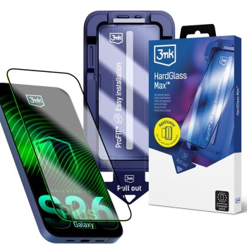 3mk HardGlass Max tempered glass for Samsung Galaxy S26+