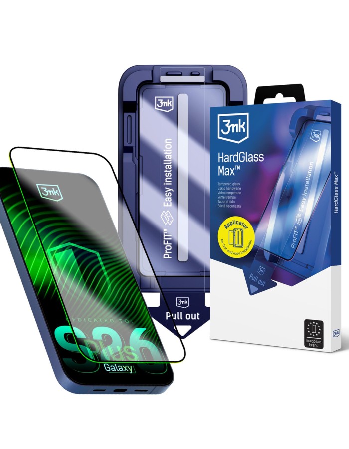 3mk HardGlass Max tempered glass for Samsung Galaxy S26+