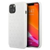 Mercedes Silver Stars Pattern Case for iPhone 13 mini - White Mercedes Silver Stars Pattern Case for iPhone 13 mini - White