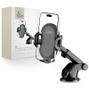 Tech-Protect V1 Car Phone Holder for Windshield/Cockpit - Black Tech-Protect V1 Car Phone Holder for Windshield/Cockpit - Black