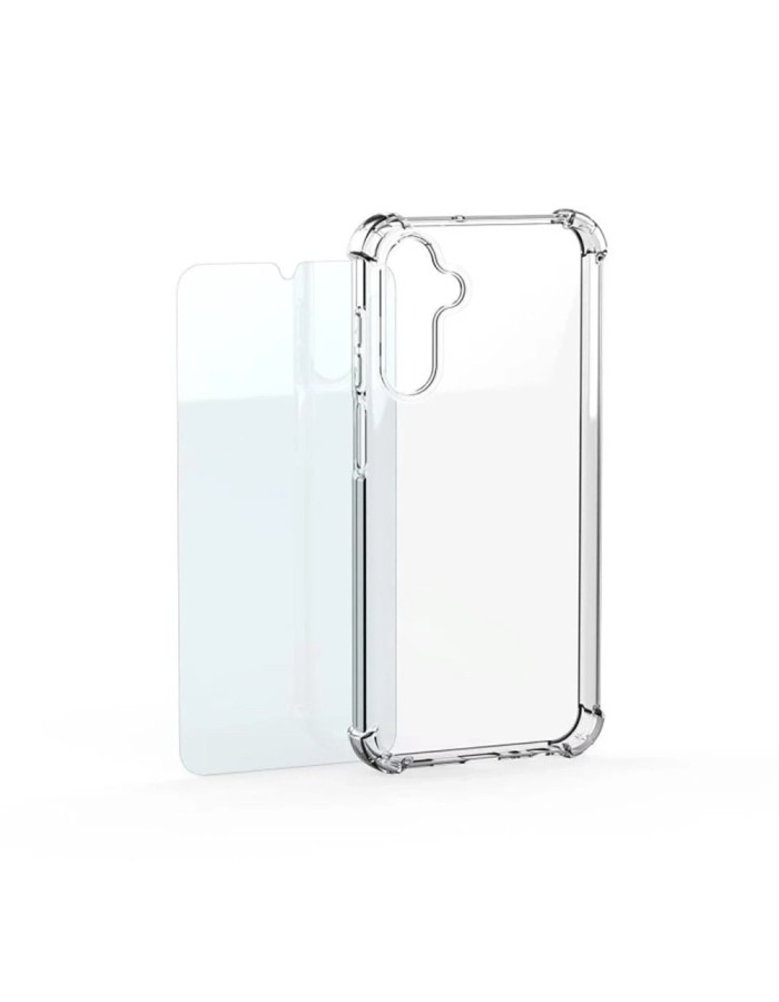Samsung by Mobeen Clear Cover Case + Tempered Glass Set for Samsung Galaxy S26 - Transparent