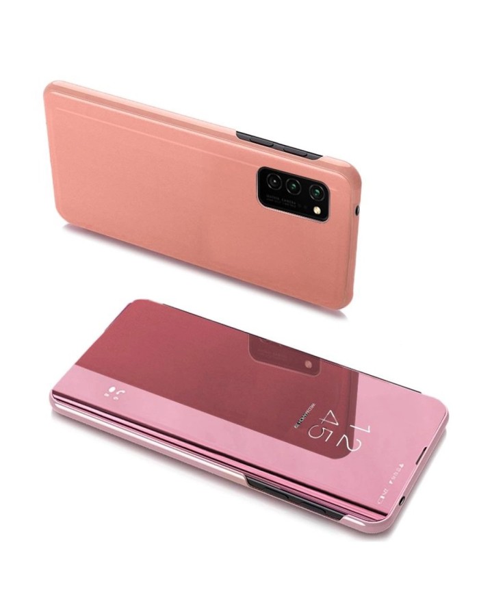 Clear View Case for Samsung Galaxy A03s (166.5) pink Clear View Case for Samsung Galaxy A03s (166.5) pink