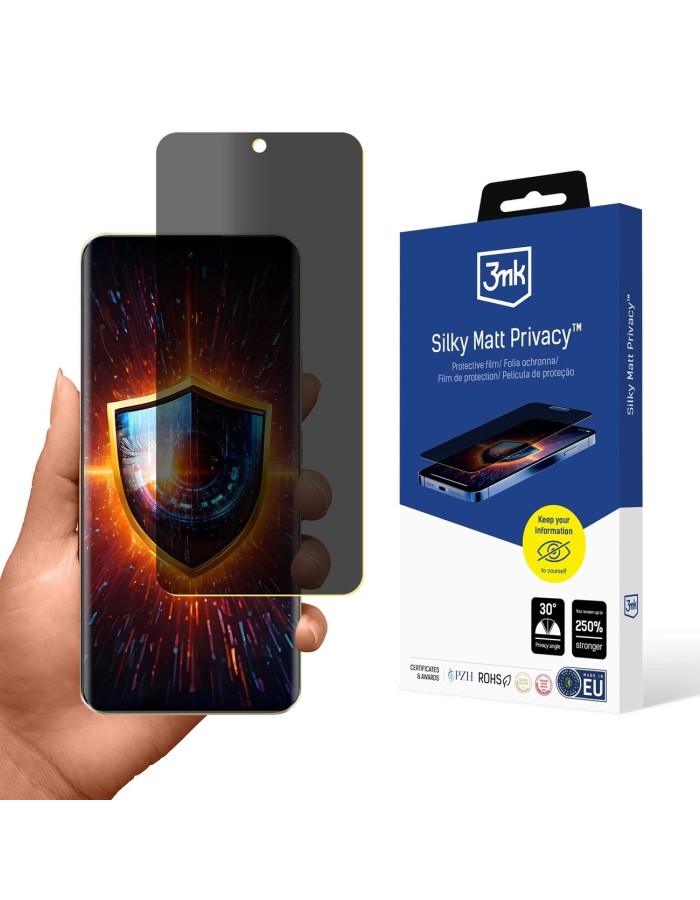 Realme P2 Pro 3mk Silky Matt Privacy Screen Protector Realme P2 Pro 3mk Silky Matt Privacy Screen Protector