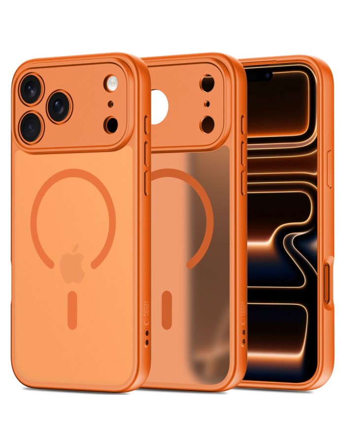Tech-Protect BasicMag MagSafe Case for iPhone 17 Pro - Orange