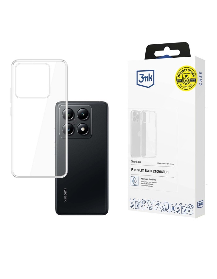 3mk Clear Case for Xiaomi 14T Pro - transparent