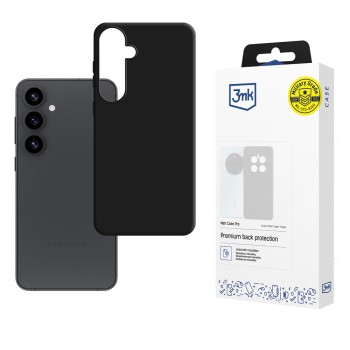 3mk Matt Case Pro for Samsung Galaxy S25 - matte black