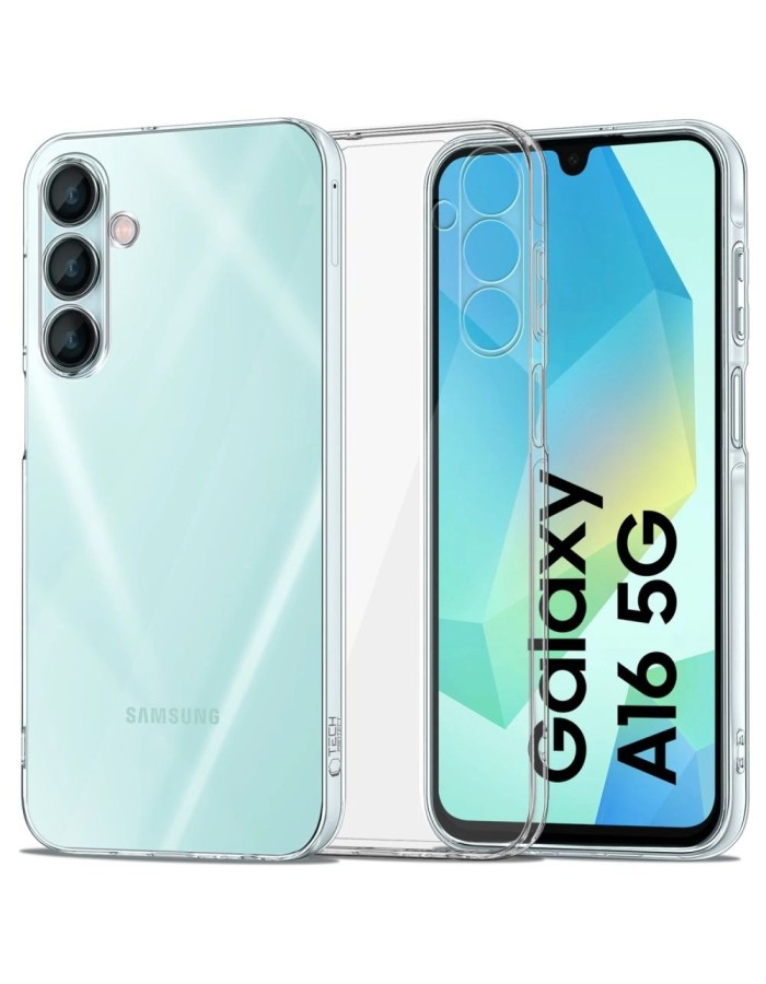 Tech-Protect FlexAir+ Case for Samsung Galaxy A16 4G / 5G - Transparent Tech-Protect FlexAir+ Case for Samsung Galaxy A16 4G / 5G - Transparent