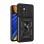 Hybrid Armor Camshield Case with Stand and Camera Cover for OnePlus 13R 5G / Ace 5 5G / Ace Pro 5G - Black