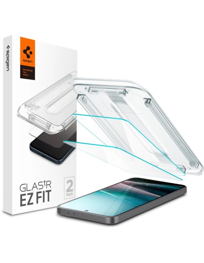 Spigen Glas.TR "Ez Fit" Tempered Glass 2-pack for Samsung Galaxy A36 5G - Transparent Spigen Glas.TR "Ez Fit" Tempered Glass 2-pack for Samsung Galaxy A36 5G - Transparent