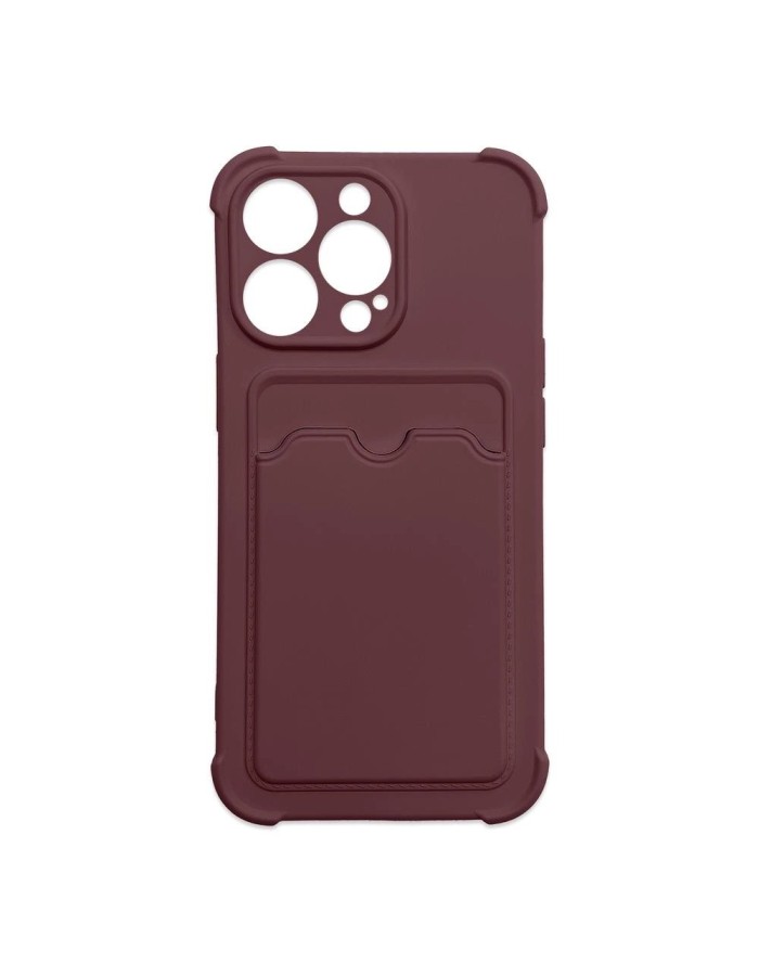 Card Armor Case Pouch Cover for iPhone 13 Pro Card Wallet Silicone Air Bag Armor Case Raspberry Card Armor Case Pouch Cover for iPhone 13 Pro Card Wallet Silicone Air Bag Armor Case Raspberry