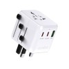 SBS Travel Adapter 2xUSB-C 1xUSB-A Universal - White SBS Travel Adapter 2xUSB-C 1xUSB-A Universal - White