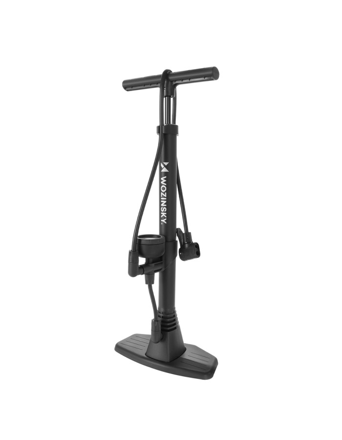 Wozinsky WPR-02 Floor Bicycle Pump - Black Wozinsky WPR-02 Floor Bicycle Pump - Black
