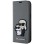 Karl Lagerfeld KLBKP14SSANKCPG iPhone 14 6.1" bookcase silver/silver Saffiano Karl &amp;amp; Choupette