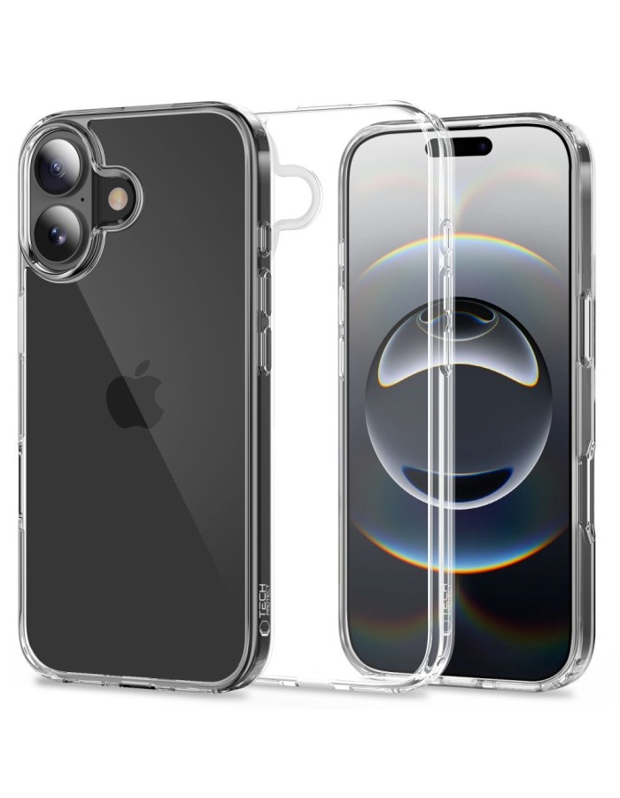 Tech-Protect FlexAir Hybrid Case for iPhone 17 - Clear Tech-Protect FlexAir Hybrid Case for iPhone 17 - Clear