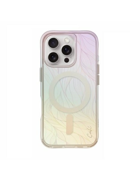 Uniq Coehl Willow Magnetic Charging Case for iPhone 16 Pro - Iridescent