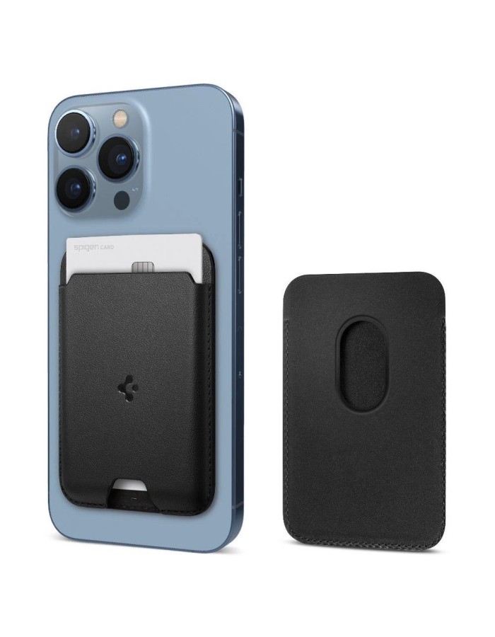 Spigen Valentinus Magnetic Wallet with MagSafe - Black Spigen Valentinus Magnetic Wallet with MagSafe - Black