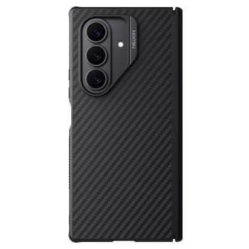 Nillkin Synthetic Fiber Pro Magnetic Case for Samsung Galaxy Z Fold 7 Compatible with MagSafe - Black