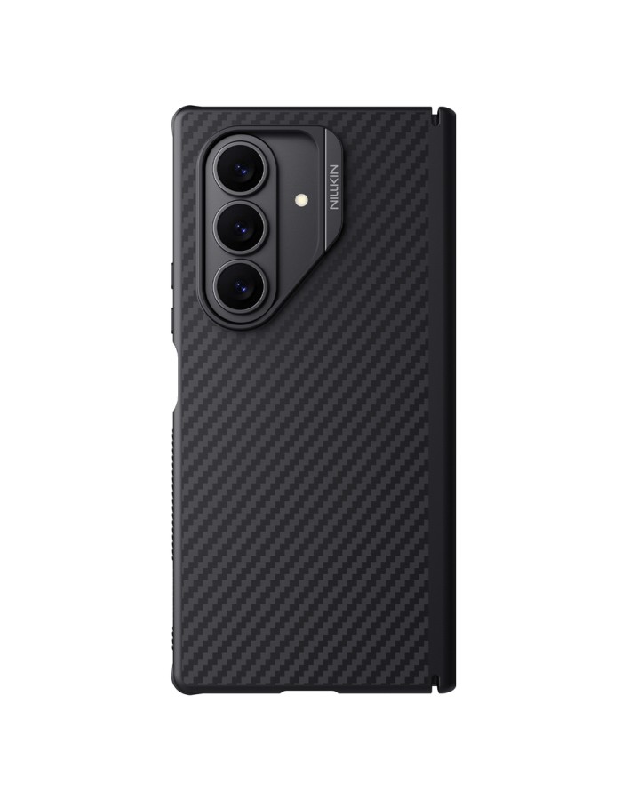 Nillkin Synthetic Fiber Pro Magnetic Case for Samsung Galaxy Z Fold 7 Compatible with MagSafe - Black Nillkin Synthetic Fiber Pro Magnetic Case for Samsung Galaxy Z Fold 7 Compatible with MagSafe - Black
