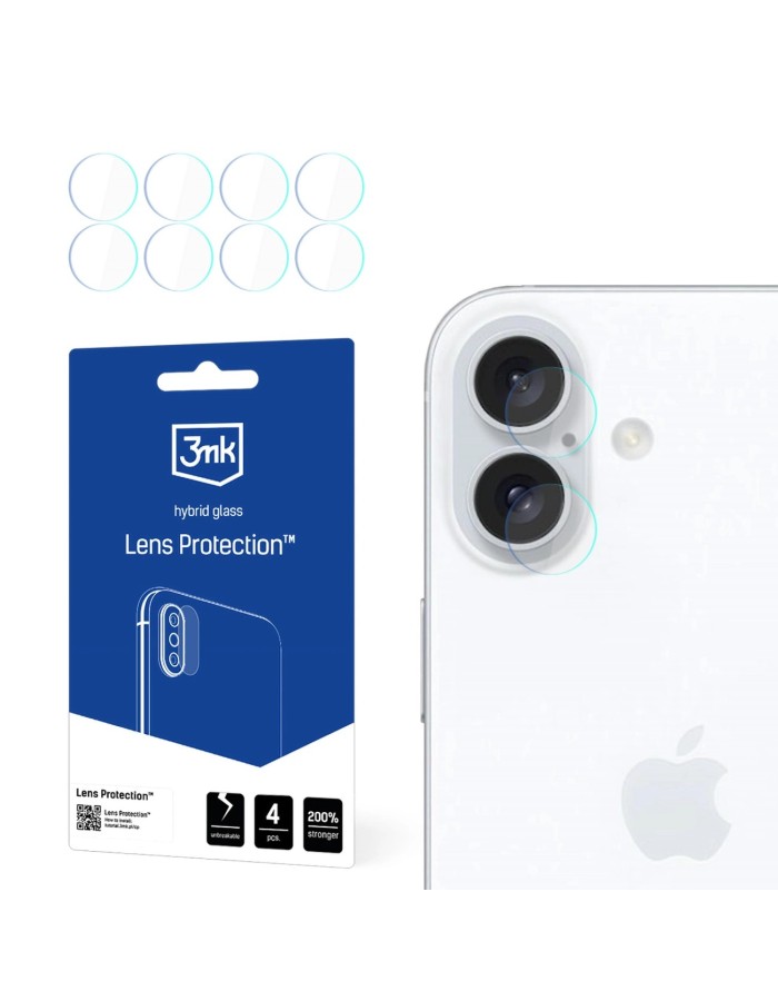 3mk Lens Protection Camera Cover for iPhone 16