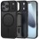 Tech-Protect Matt MagSafe Case for iPhone 17 Pro Max - Matte Black