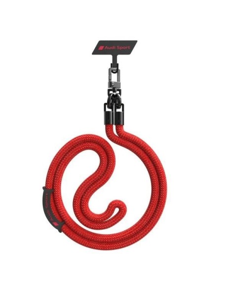 Audi Crossbody Universal Leash 120cm x 10mm - Red